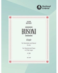 Ferruccio Busoni : Elegie en mi b Majeur