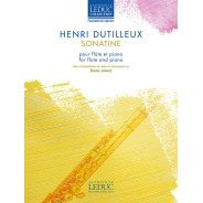 Sonatine - Henry Dutilleux - Flute et Piano - Editions Alphonse Leduc