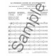 Premier Cahier Du Xylophoniste
