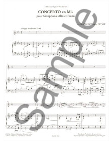 Alexander Glazunov - A. Petiot : Concerto op. 109 en mi bemol