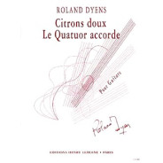 Citrons Doux - Le Quatuor Accorde - Roland Dyens - Guitare
