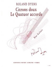 Citrons Doux - Le Quatuor Accorde - Roland Dyens - Guitare