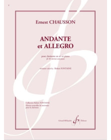 Ernest Chausson : Andante Et Allegro