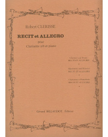 Robert Clérisse : Recit Et Allegro