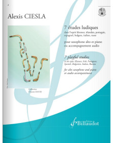 Alexis Ciesla : 7 études ludiques