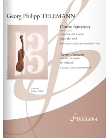 Georg Philipp Telemann : Douze (12) Fantaisies TW 40 : 26 - 37