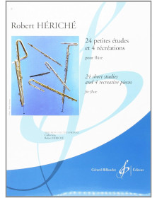 Robert Hériché : 24 Petites Etudes Et 4 Récréations