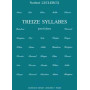 Treize (13) Syllabes - Pour Guitare - Norbert Leclercq