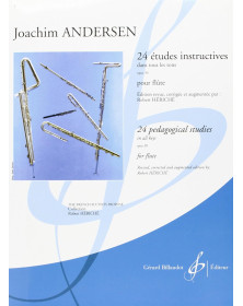 Joachim Andersen : 24 Etudes Instructives Opus 30