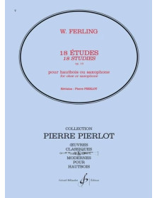 Franz Wilhelm Ferling : 18 Etudes Opus 12