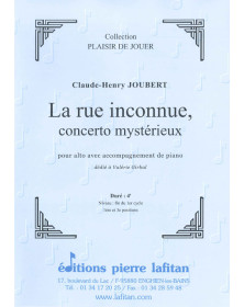 La Rue Inconnue, Concerto...