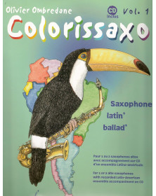 Olivier Ombredane : Colorissaxo Vol. 1