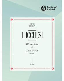 Immanuel Lucchesi : Flötenetüden Heft 1 / Flute Etudes 1