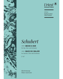 Franz Schubert : Messe en Sol Majeur D 167
