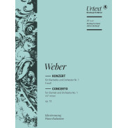 Carl Maria von Weber : Concerto pour Clarinette N°1 en fa mineur Op. 73