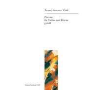 Tomaso Antonio Vitali : Chaconne en Sol Majeur