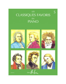 Les Classiques Favoris du Piano Vol. 5 - Editions Henry Lemoine