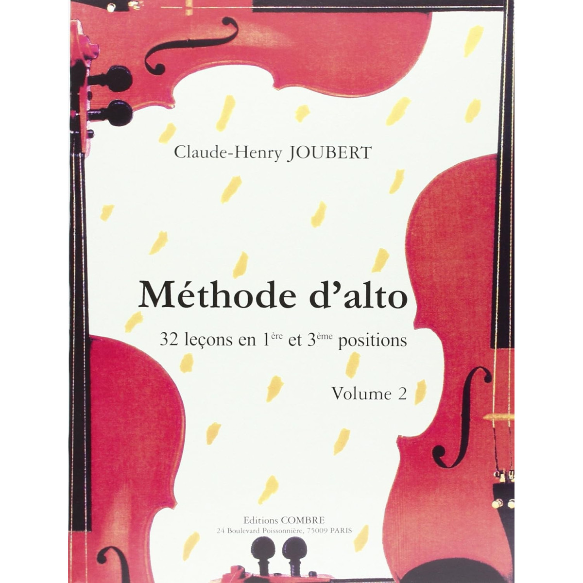 Méthode d'alto Vol.2 - Claude-Henry Joubert - Editions Combre