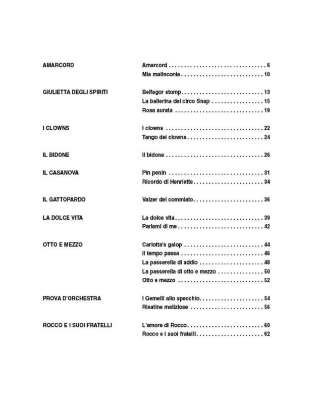 Nino Rota : The Best Of