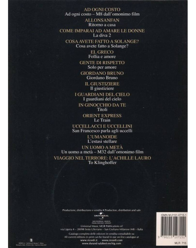 Ennio Morricone : The best of Volume 2