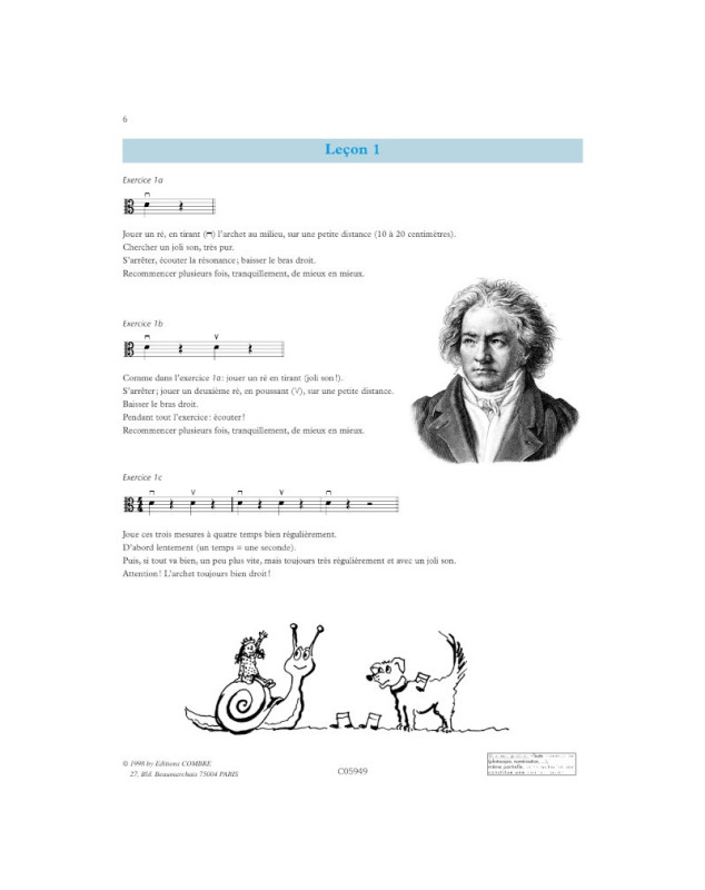Méthode d'alto Volume 1 - Claude-Henry Joubert - Editions Combre
