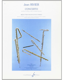 Jean Rivier : Concerto Pour Flûte
