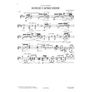Songe Capricorne - Roland Dyens - Guitare - Editions Henry Lemoine