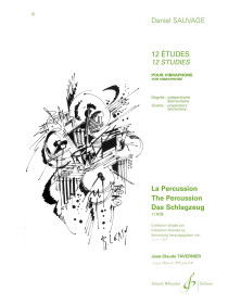Daniel Sauvage : 12 Etudes Pour Vibraphone