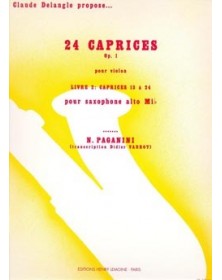 24 Caprices Op.1, Vol.2