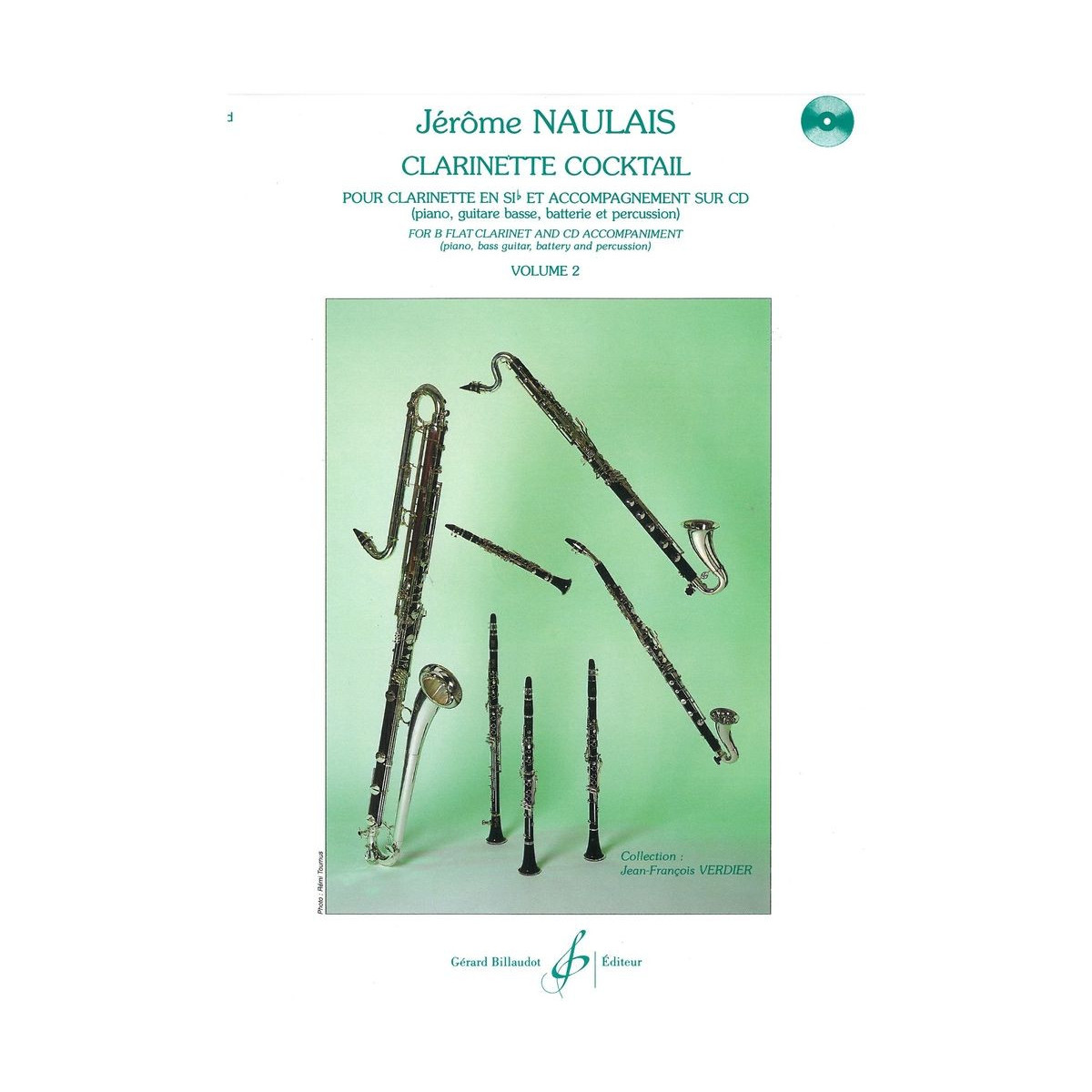 Clarinette Cocktail Volume 2 - Jérôme Naulais - Editions Billaudot