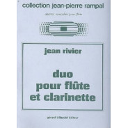 Jean Rivier : Duo Flute Clarinette