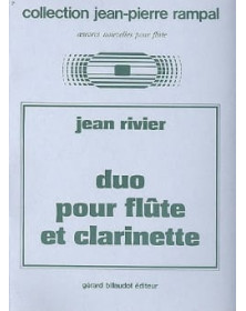 Jean Rivier : Duo Flute Clarinette
