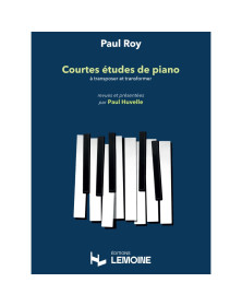 Courtes études de piano à...