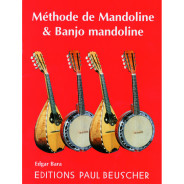 Edgar Bara : Méthode de mandoline et banjo mandoline