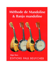 Edgar Bara : Méthode de mandoline et banjo mandoline