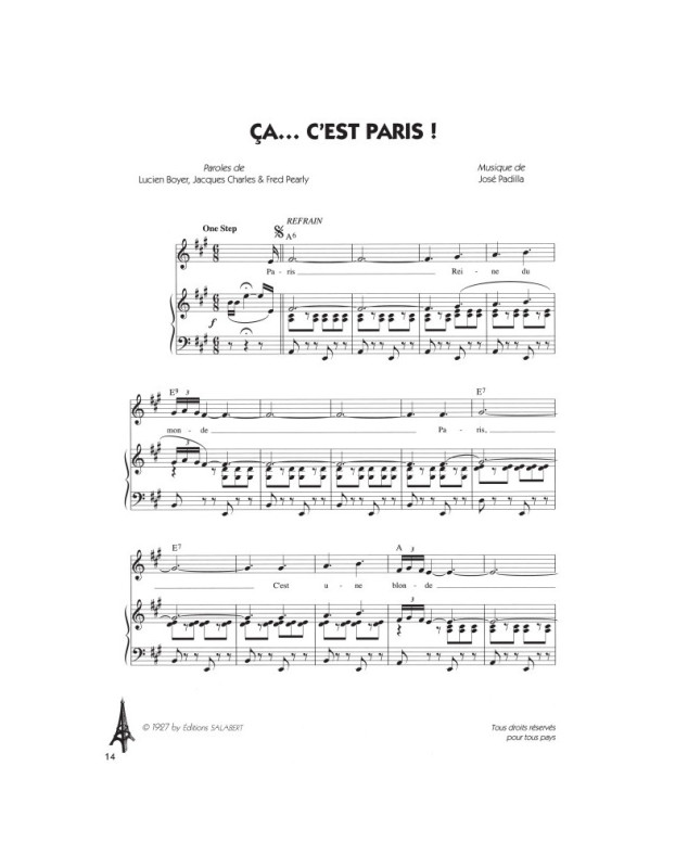 Paris, Ses Chansons
