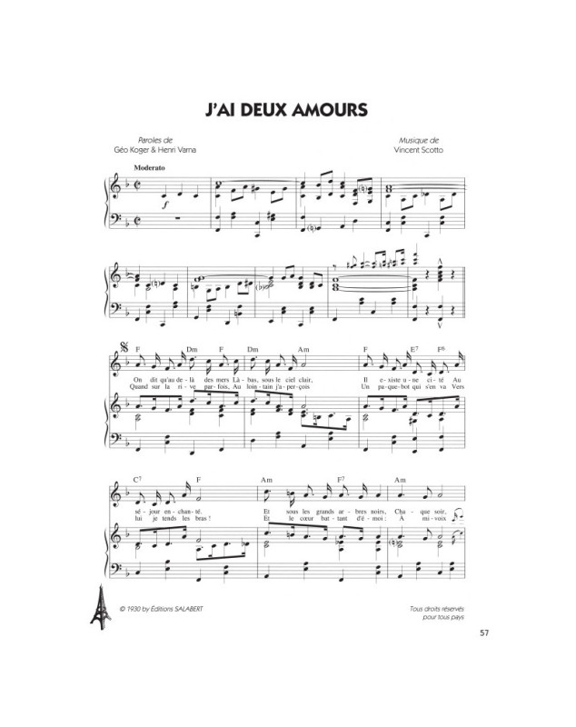 Paris, Ses Chansons