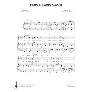 Paris, Ses Chansons