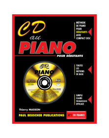 CD au Piano - Thierry Masson - Editions Paul Beuscher