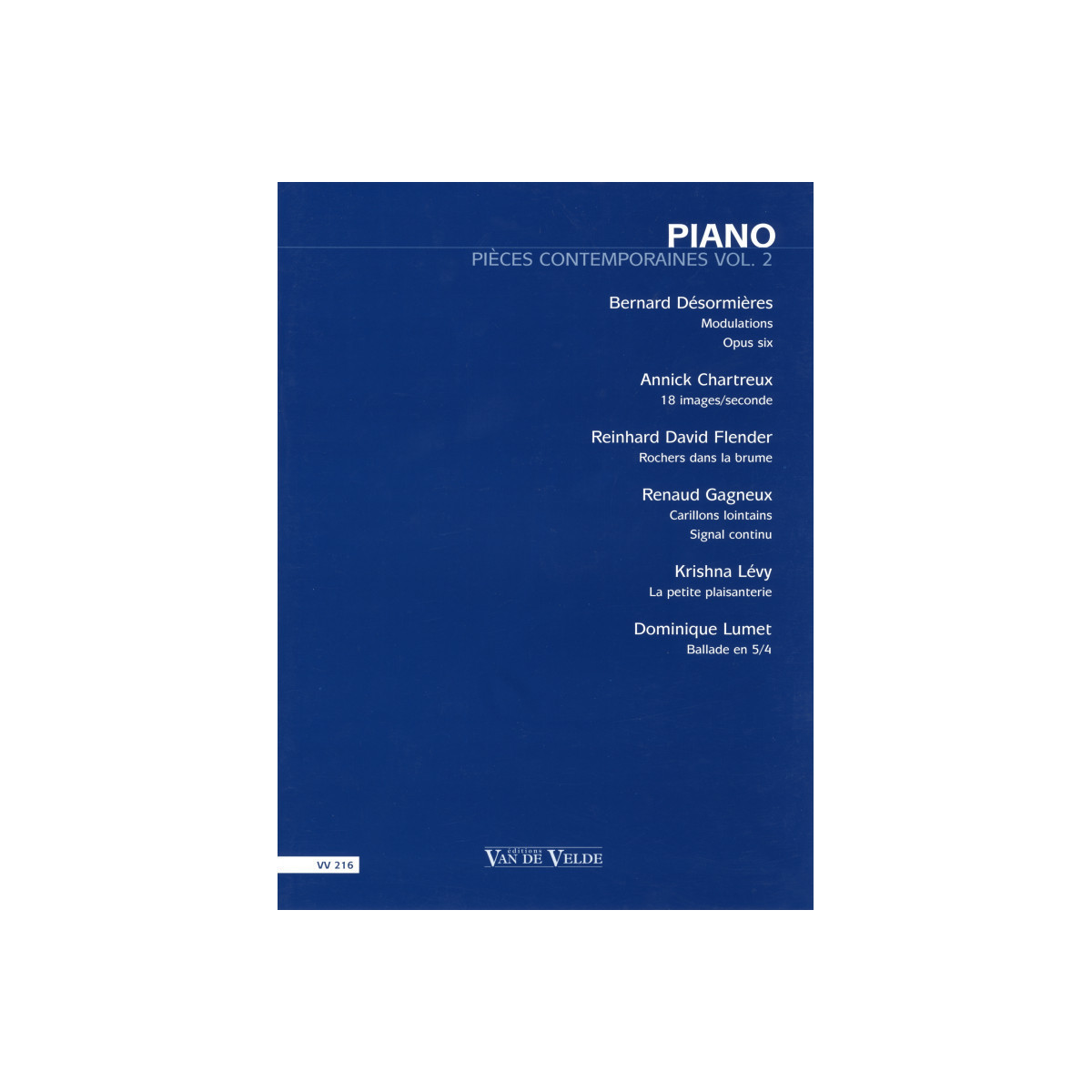 Piano - Pièces contemporaines Vol.2