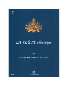 La Flûte classique Vol.2 - Le Roy Classens - Editions Combre