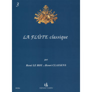 La Flûte classique Vol.3 - Le Roy Classens - Editions Combre