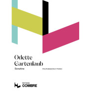 Sonatine - Basson et Piano - Odette Gartenlaub - Editions Combre