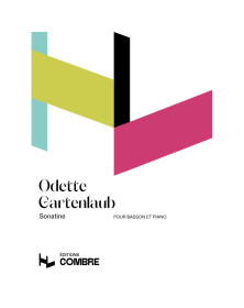 Sonatine - Basson et Piano - Odette Gartenlaub - Editions Combre