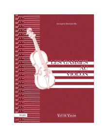 Les Gammes au violon - Jacques Borsarello - Editions Van de Velde
