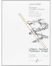 Ludwik Milde : 75 Etudes Vol. 2 Opus 26