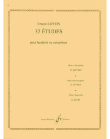 Ernest Loyon : 32 Etudes