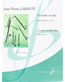 Jean-Pierre Labaste : 32 études en duo