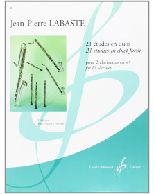 Jean-Pierre Labaste : 21 Etudes En Duos