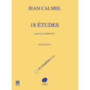Jean Calmel :18 Etudes pour Clarinette